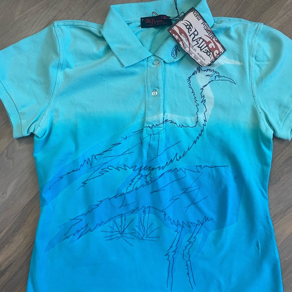 Vintage Sky Blue Top